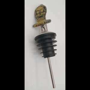 Crystal Head Rare Vodka Glass Skull Liquor Wine Bottle Pour Spout Vodka New